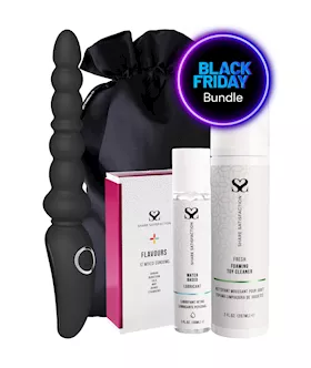 Amore Beaded Vibrating Massage Wand  Essentials Bundle