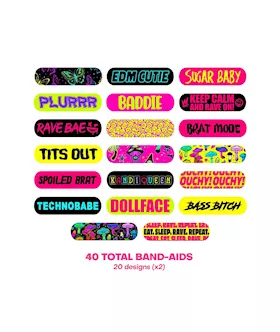 Plur Vibes Ouchie Stix Bandages 40Pack