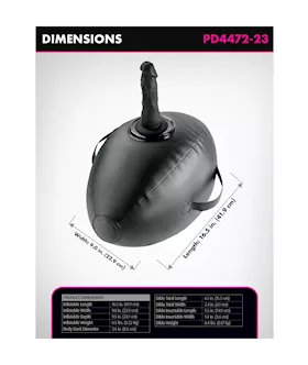 Fetish Fantasy Series Body Dock Inflatable Love Ball