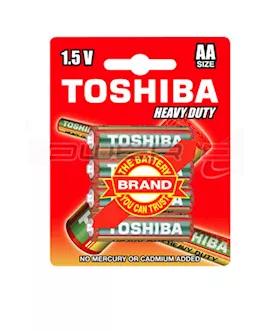 Toshiba Heavy Duty Aa 4 Pk