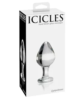 Icicles Glass Anal Plug No 25