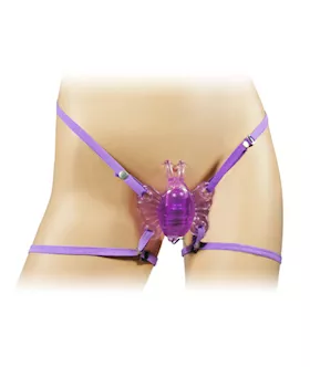 10 Function Vibrating Butterfly Harness