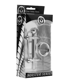 Excrucio Ringed CumThru Urethral Plug