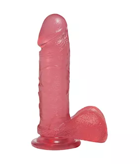 Crystal Jellies 7 Inch Realistic Cock With Balls