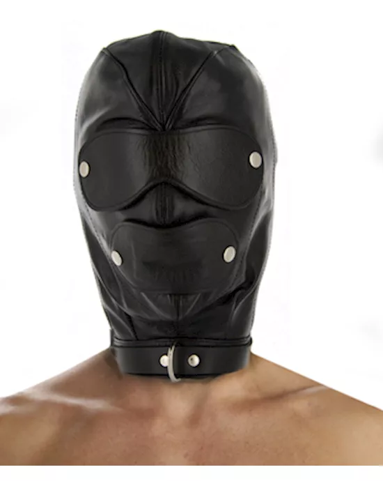 Strict Leather Premium Locking Slave Hood