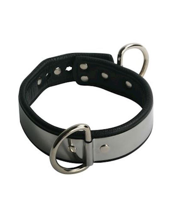 Lined Metal Band Sub-collar