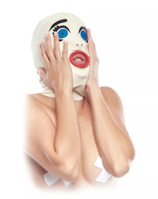 FF EXTREMESCARED STRAIGHT LATEX HOOD