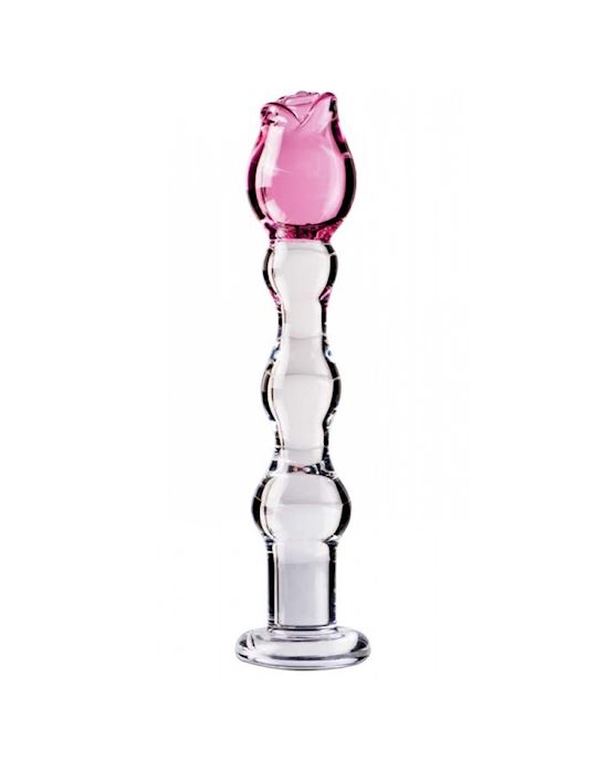Rosebud Glass Wand