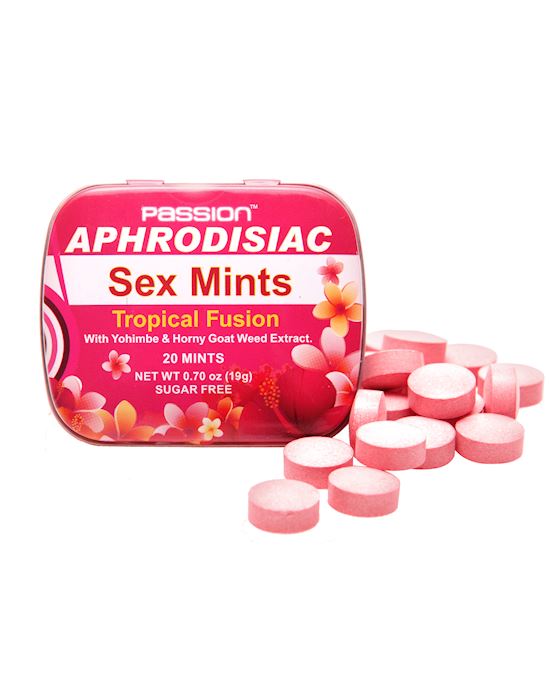 Tropical Fusion Aphrodisiac Sex Mints