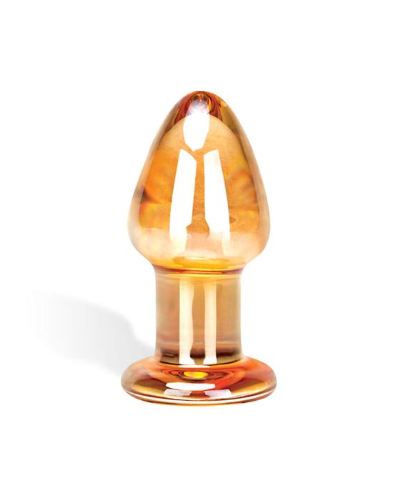 Glas Over Easy Glass Butt Plug