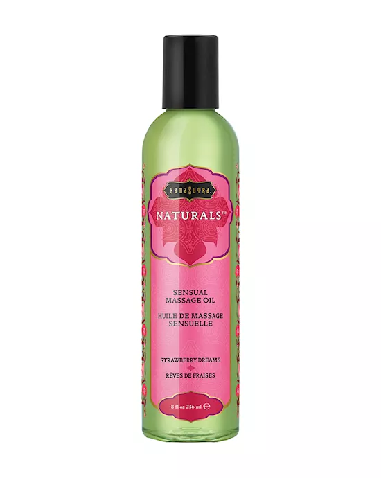 Kama Sutra Naturals Massage Oil - Strawberry Dreams