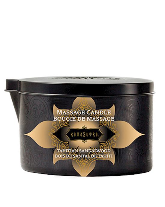 Kama Sutra Massage Candle Tahitian Sandalwood