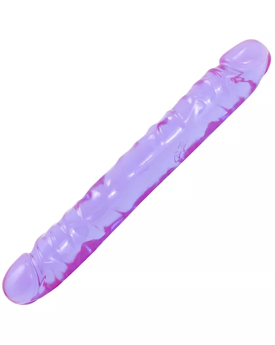 Crystal Jellies 12 Inch Jr Double Dildo