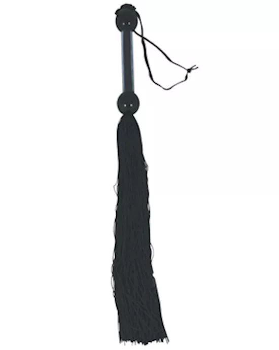 Large Whip Black