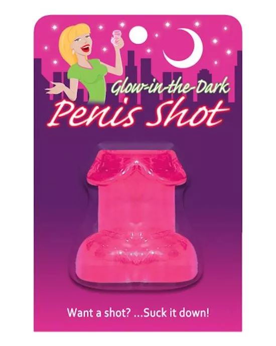 Glow-in-the-dark Penis Shot