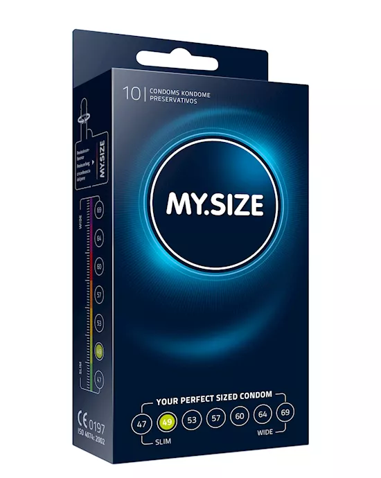 My Size Condoms 49mm 10pk