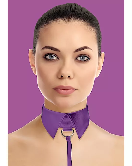 Classic Collar With Leash