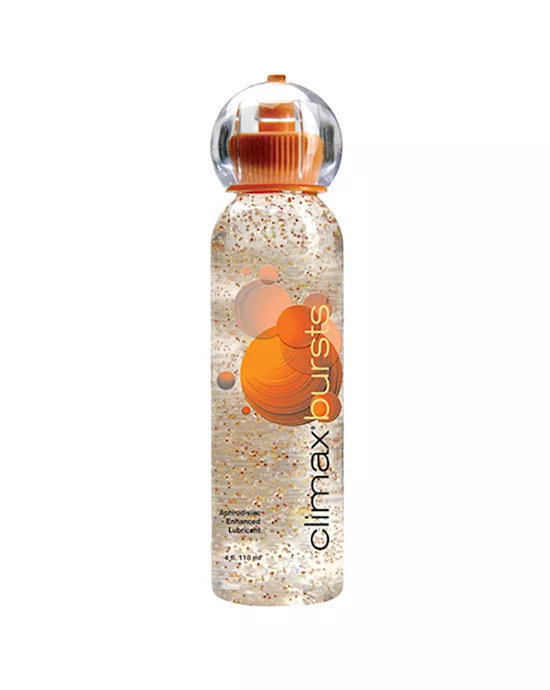 Climax Bursts Aphrodisiac-enhanced Lubricant 4 Fl Oz 118 Ml Bottle