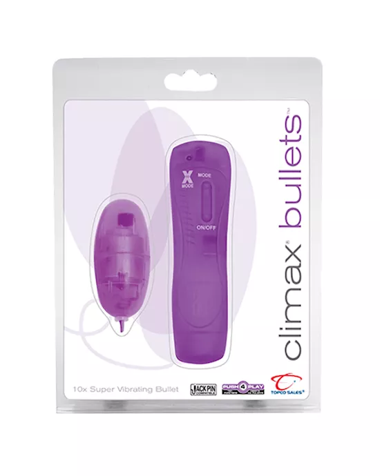 Climax Bullets 10x Super Vibrating Bullet