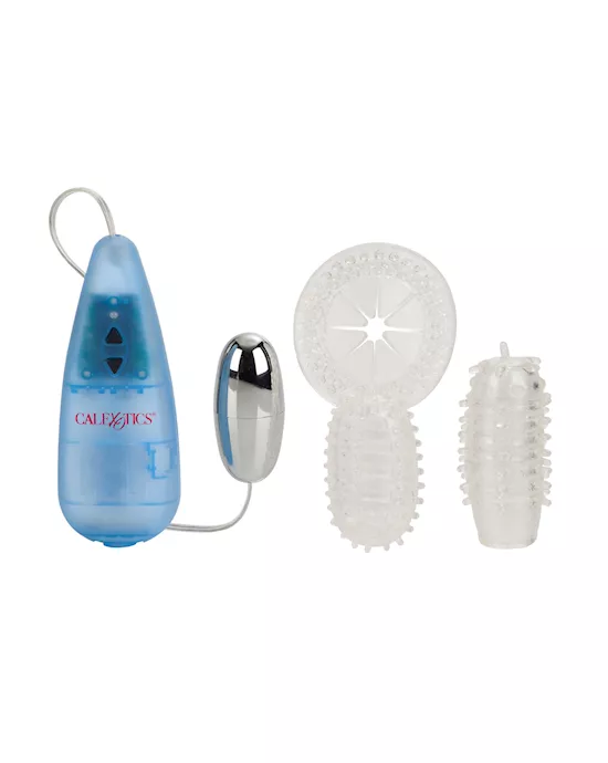 Elite 5x 5 Function Vibro-ring Plus Tickler