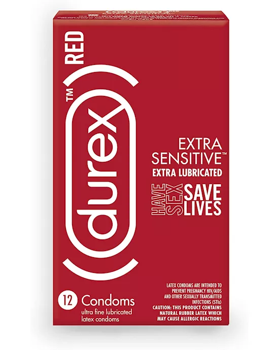 Durex Extra Sensetive Lubed 12pk