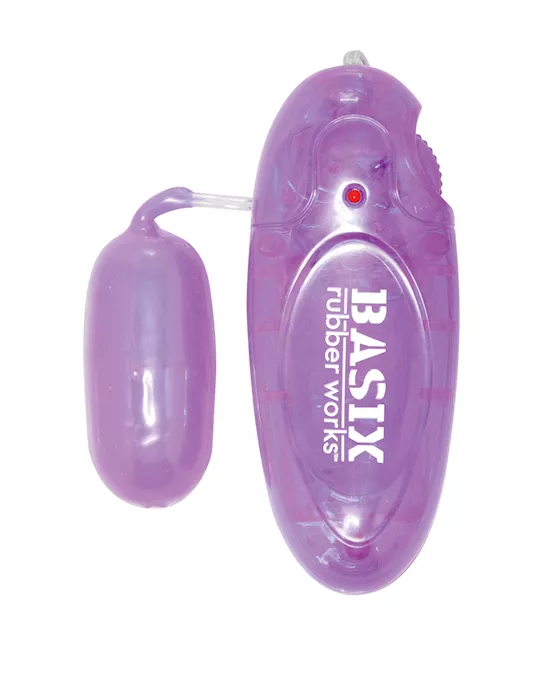 Basix Jelly Egg Purple