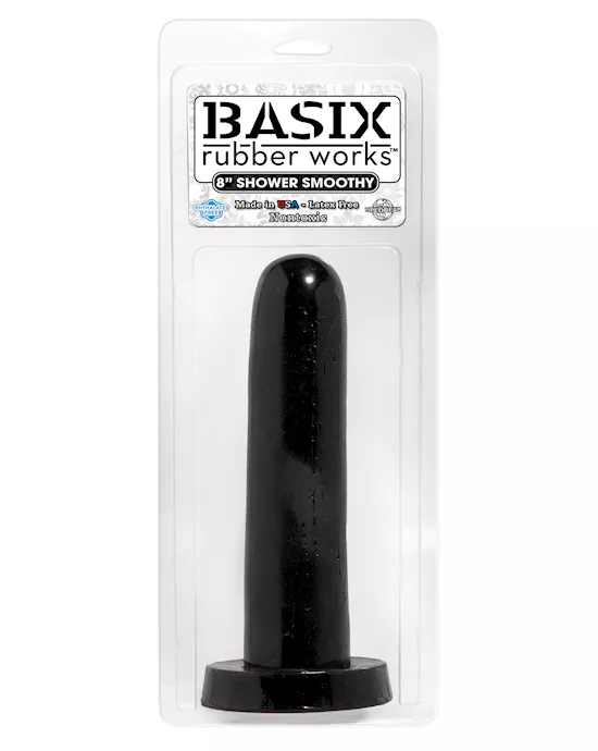 Basix 8 Inch Shower Smoothy Black