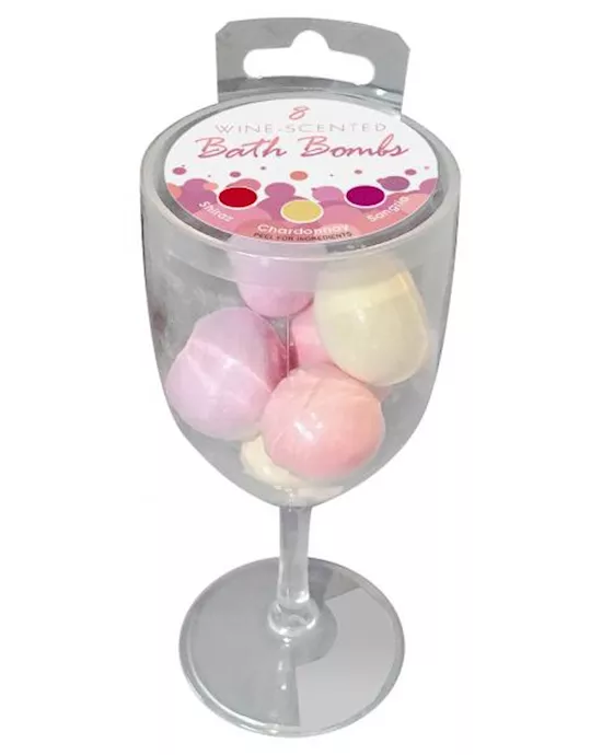 Wine Scented Bath Bomb