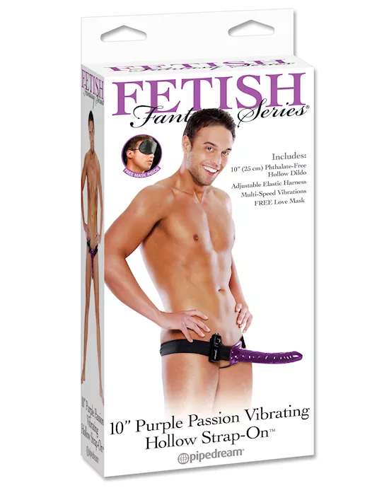 FF 10 INCH PURP PASS VIBR HOLLOW