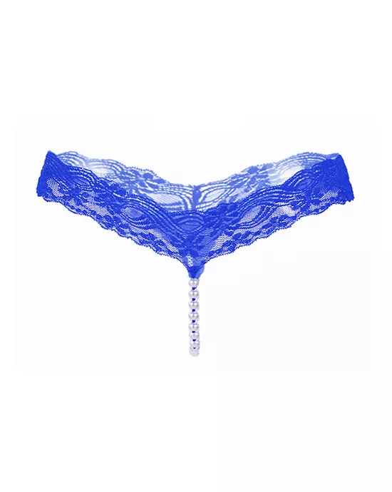 Amore Lacy Pearl Thong
