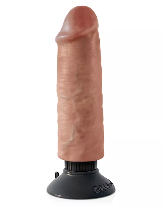 King Cock 6 Inch Vibrating Cock