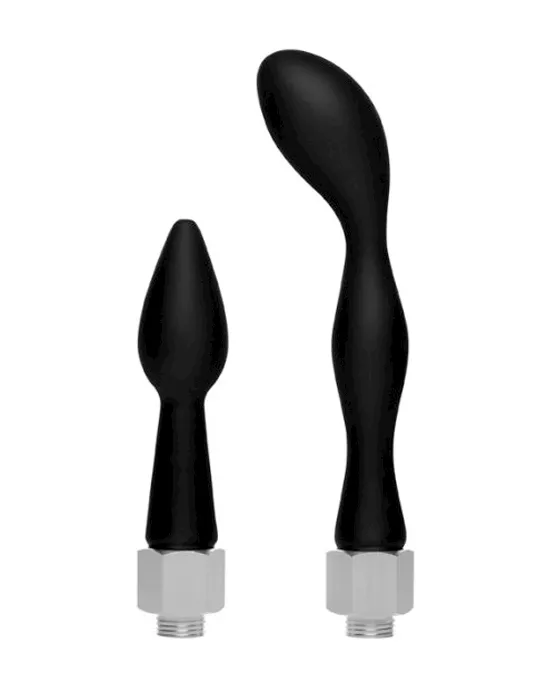 Premium Silicone Enema Attachment Set