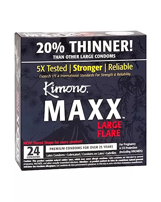 Kimono Maxx Large Flare - 24 Pack
