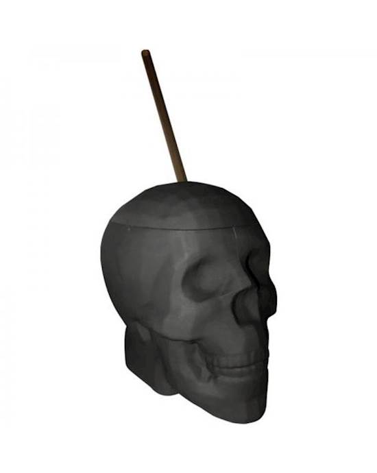Black Matte Skull Cup 22 Ounces Capacity