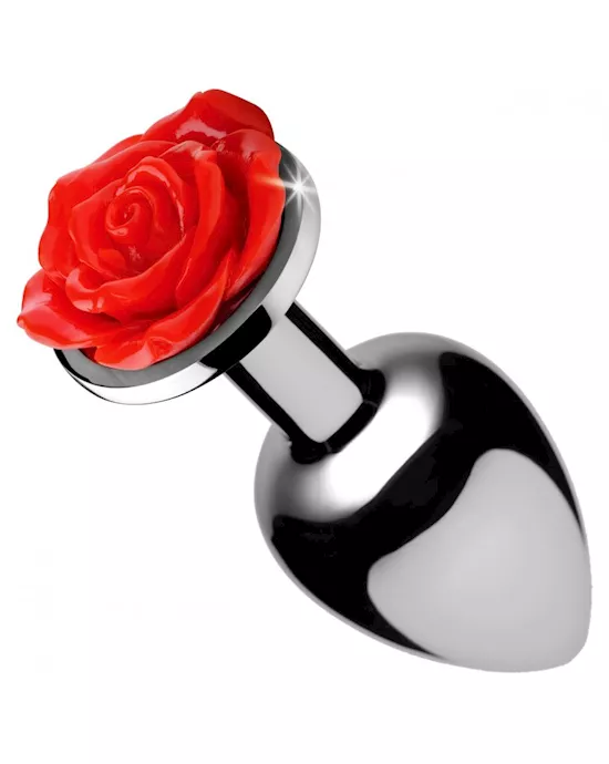 Rose Flower Anal Plug - Medium