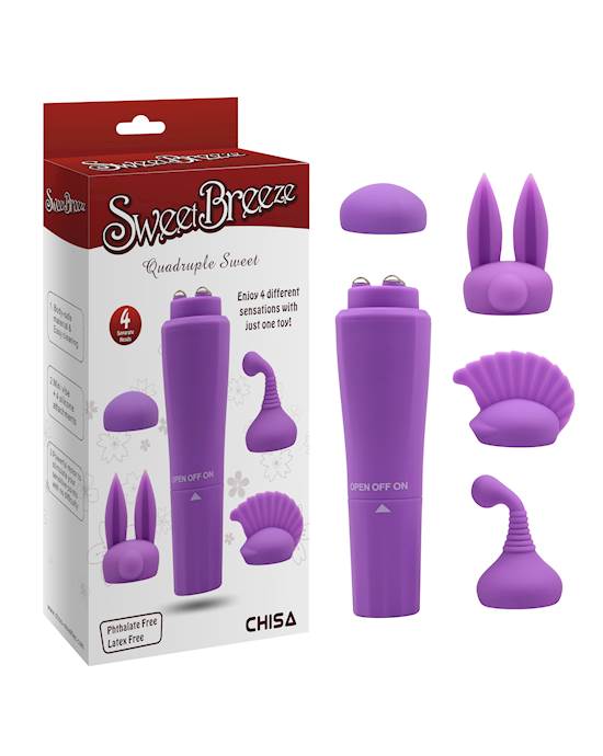 Quadruple Sweet Vibrator Set