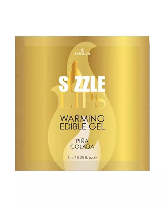 Sizzle Lips Warming Gel  - Pina Colada