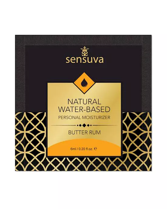 Natural Water-based Personal Moisturiser -  Butter Rum