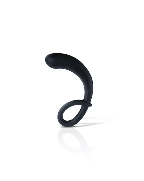 Mystim Curving Curt Prostate Stimulator - Without E-stim 