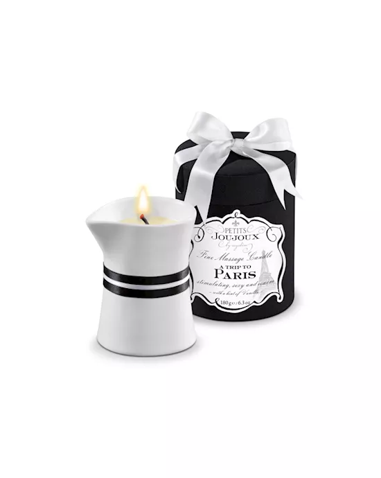 Petits Joujoux A Trip To Paris Massage Candle - 190g