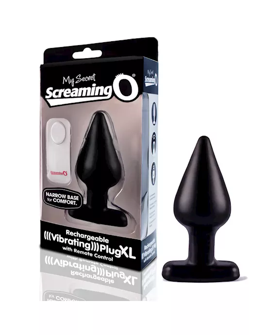 My Secret Remote Control Vibrating Xl Plug 