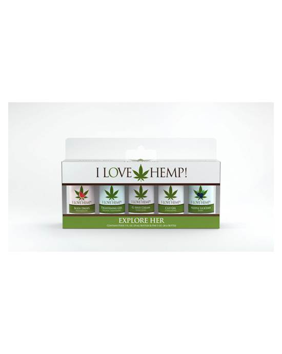 I Love Hemp Explore Her Kit