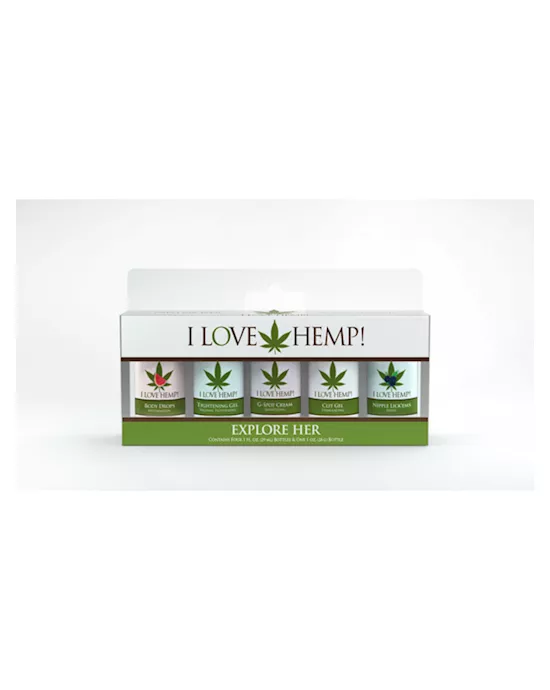 I Love Hemp Explore Her Kit