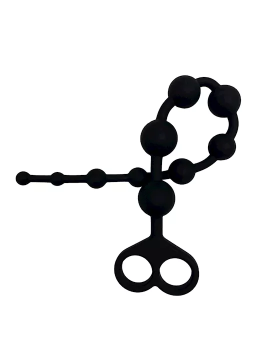 Silicone Beaded Anal Chain