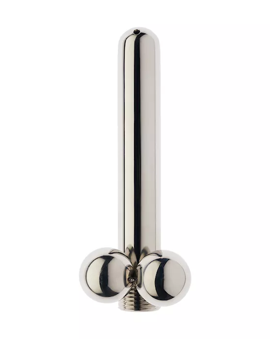 Kink Range Stainless Steel Enema Dildo - 5.1 Inch