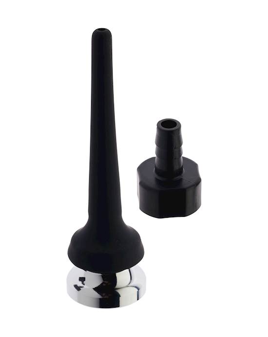 Kink Range Silicone Enema Attachment - 4.3 Inch