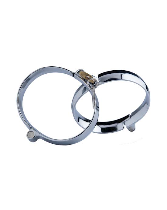 Kink Range Cuffs With Padlock - 3.1 Inch