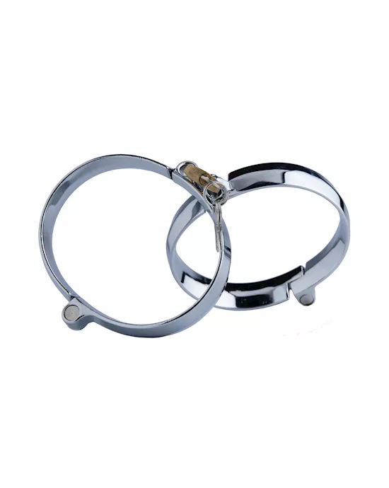 Kink Range Cuffs With Padlock - 3.1 Inch