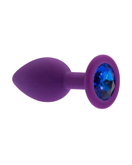 Kink Range Silicone Gemmed Butt Plug - 2.8 Inch