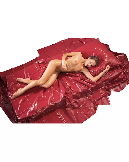 Red Vinyl Sheet